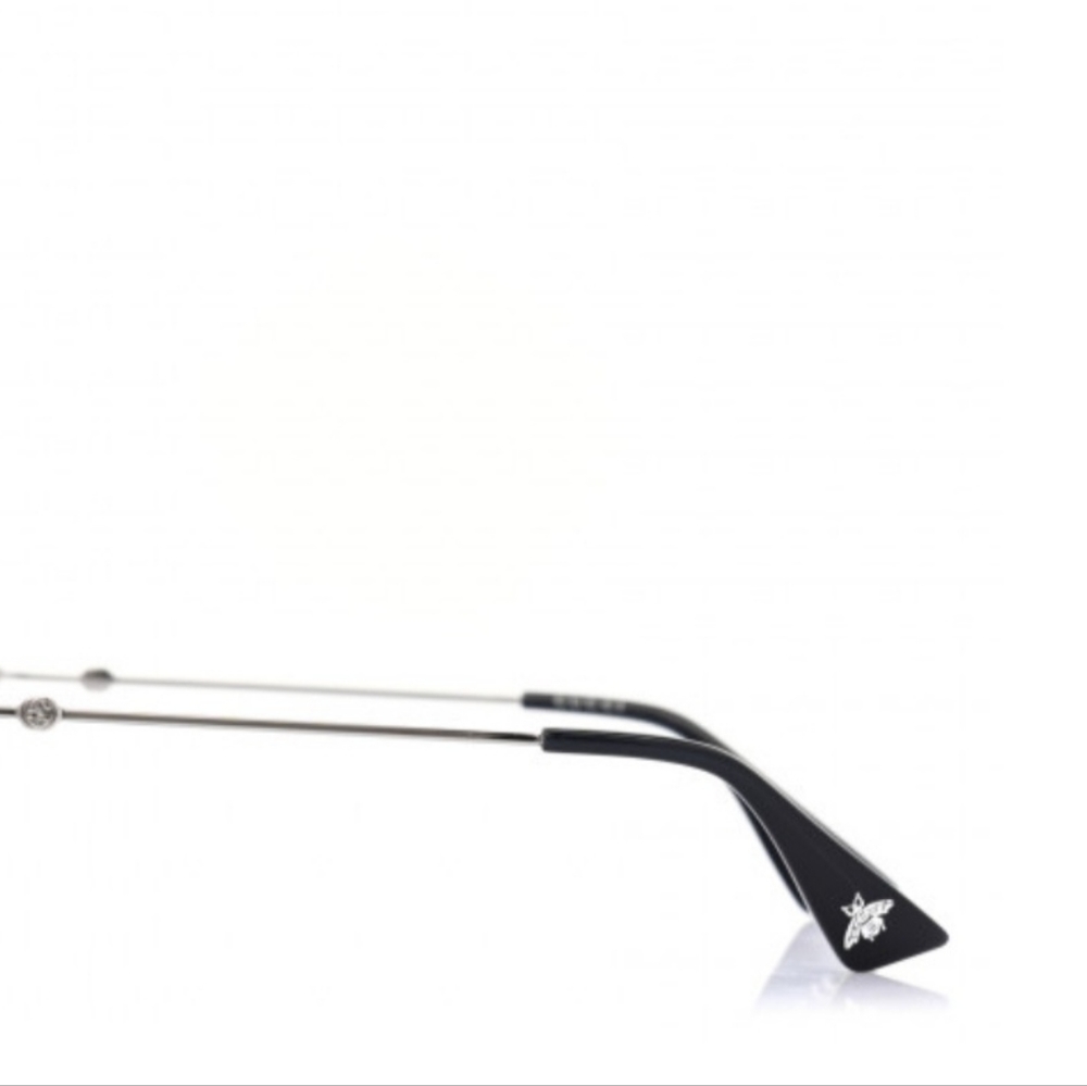 Gucci round frame glitter sunglasses - Picture 4 of 8